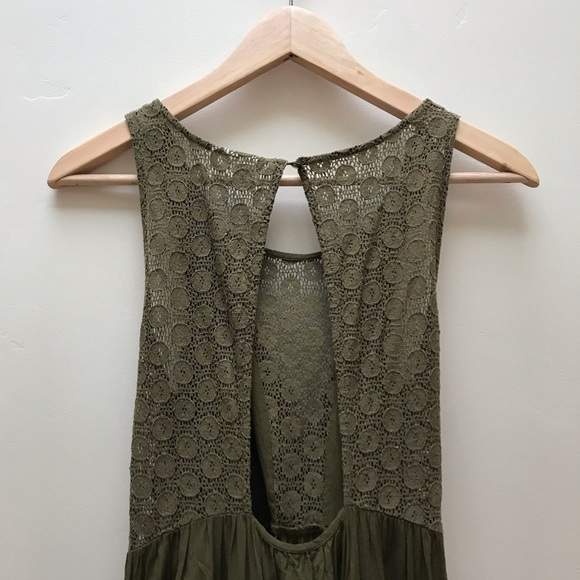 Anthropologie Open Back Dress with Slip - Picture 5 of 8
